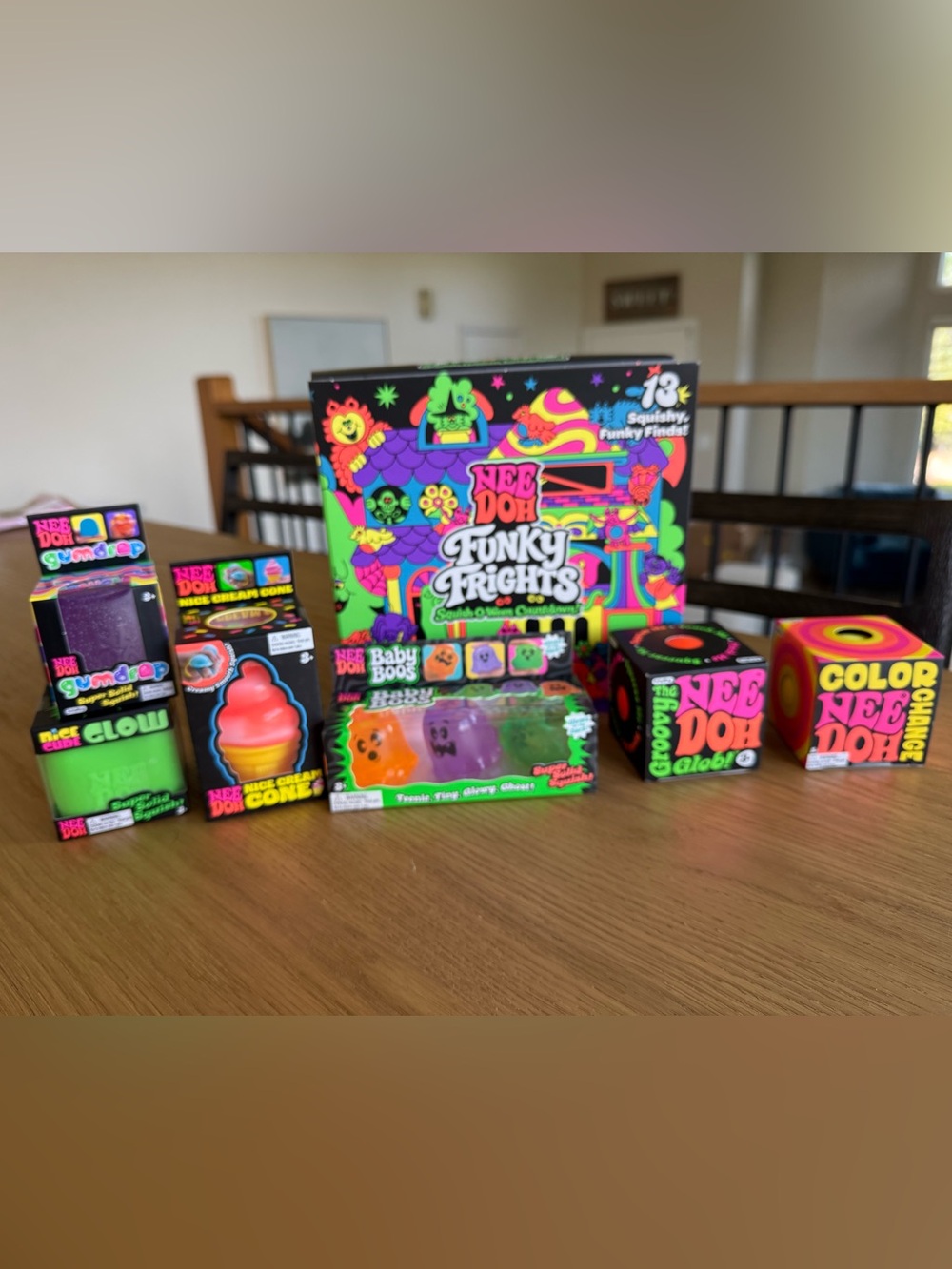 Halloween NeeDoh Bundle: Funky Frights + Assorted NeeDohs NWT 🎃🕷️🔮🧙👻